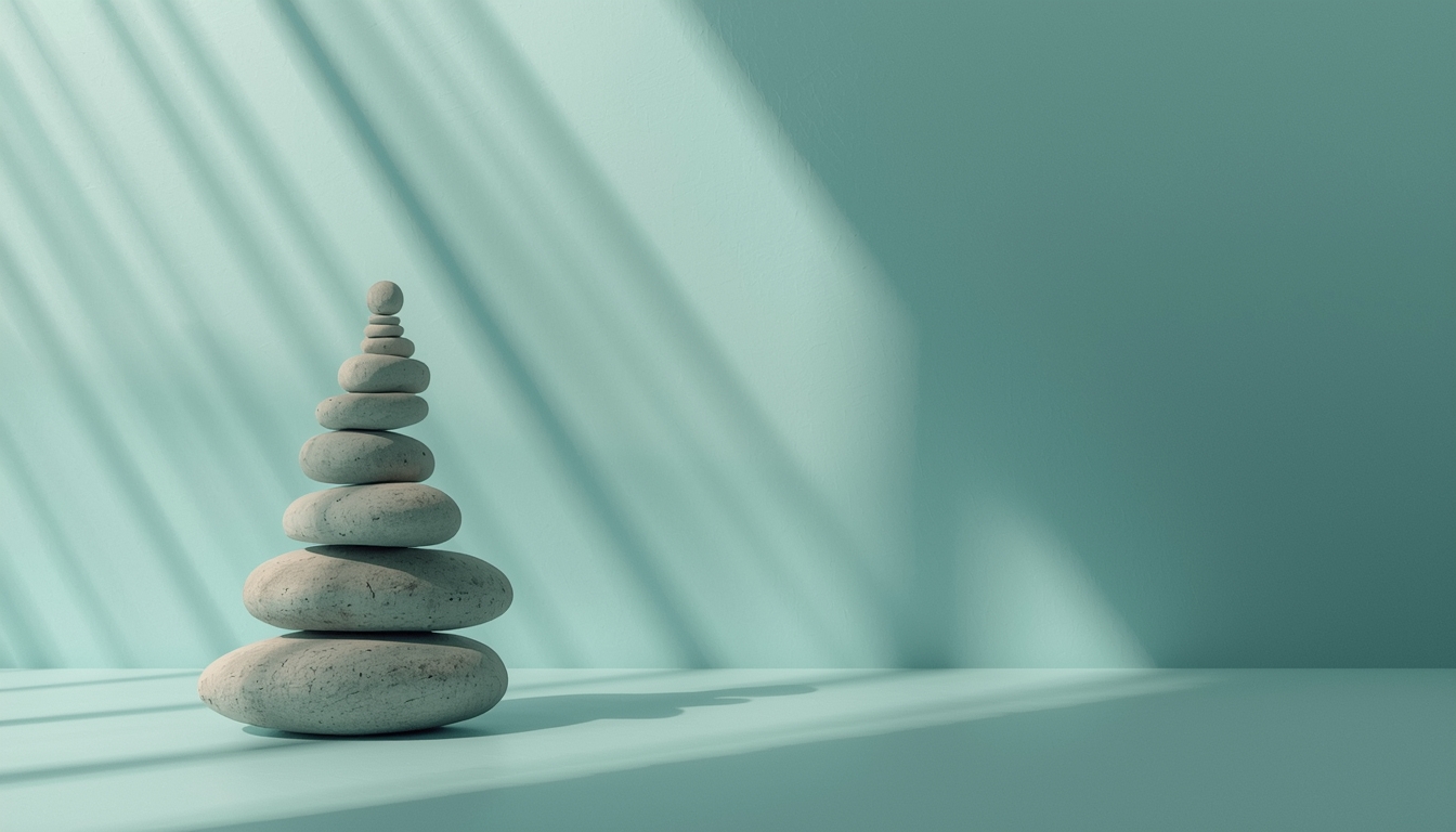 Quiet rest moment supporting balanced daily activity