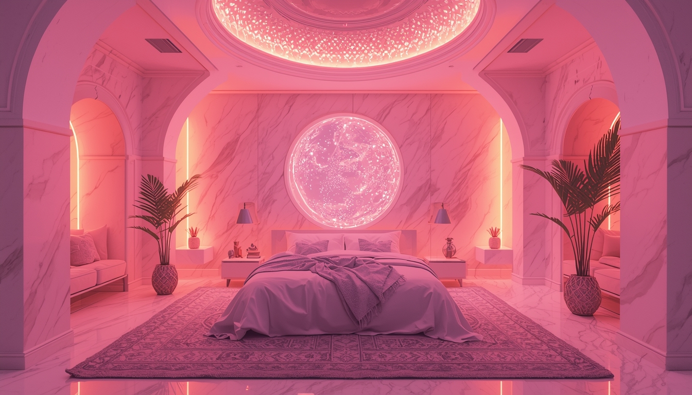 Restful space illustrating RestivaCore product atmosphere